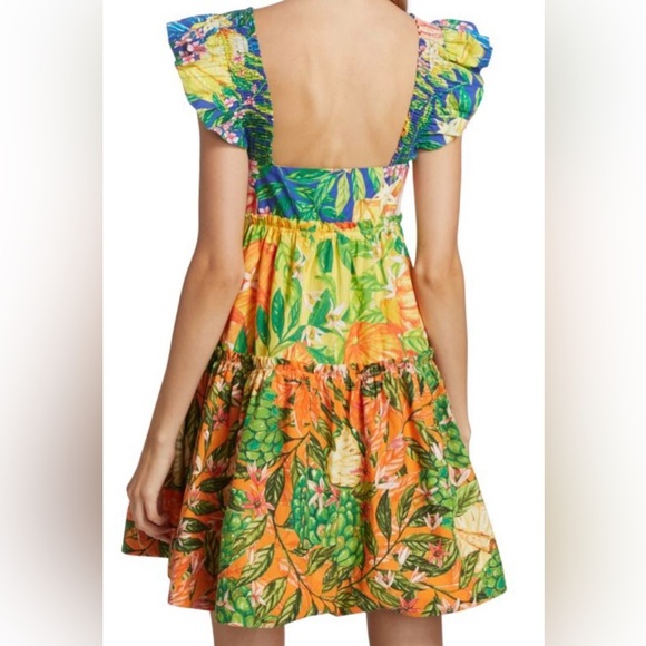 FARM Rio Colorful Floral Mini Dress new - Picture 2 of 8